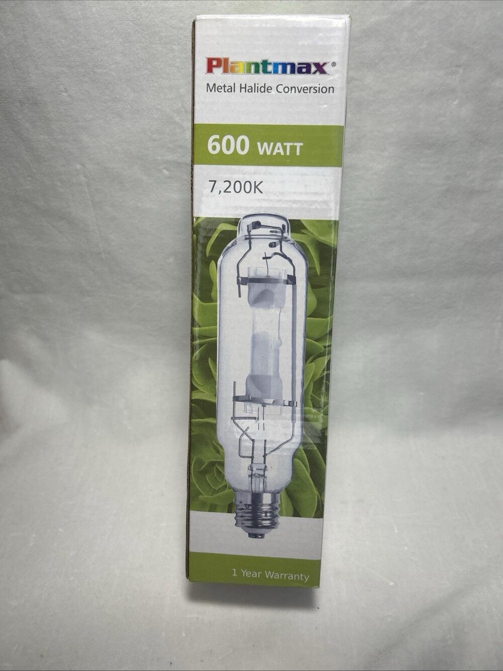 PlantMax MH Sky Blue spectrum Metal Halide 600 Watt - 7200K Lamp Bulb Plant Max